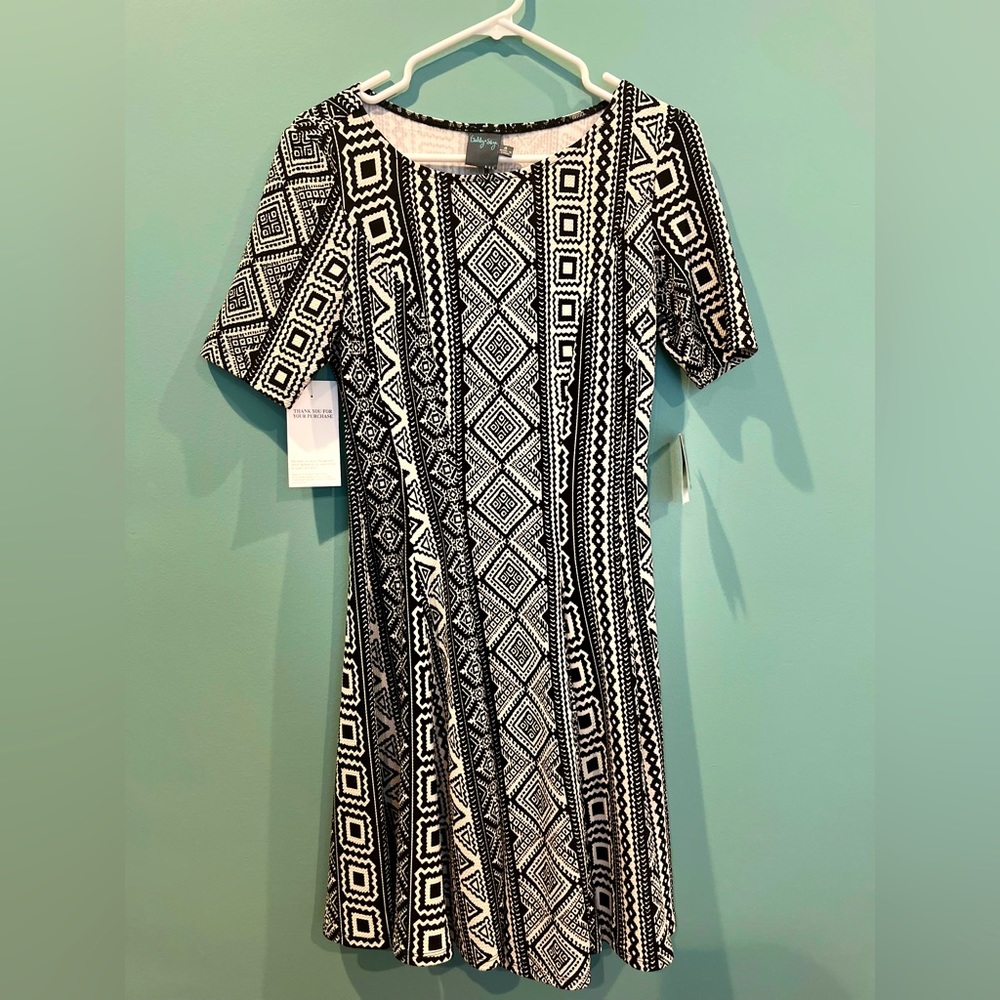 A-Line Patterned Dress